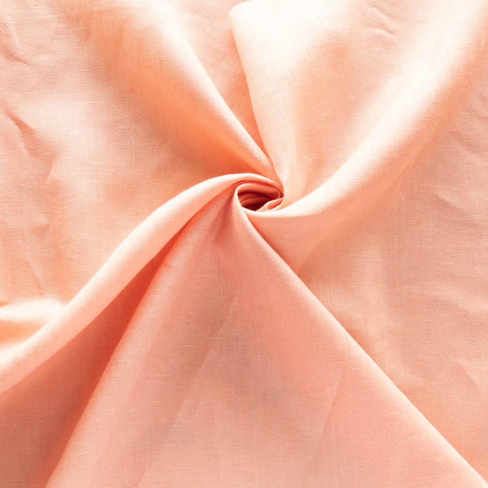 Organic Yarn-dyed Linen - Blushing