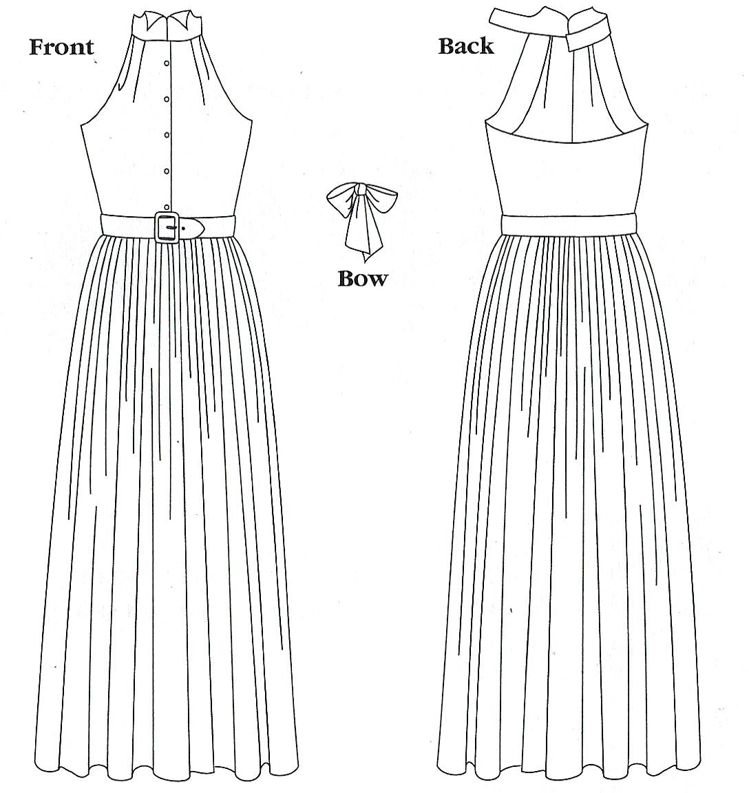 258 Town and Country Dress - PDF