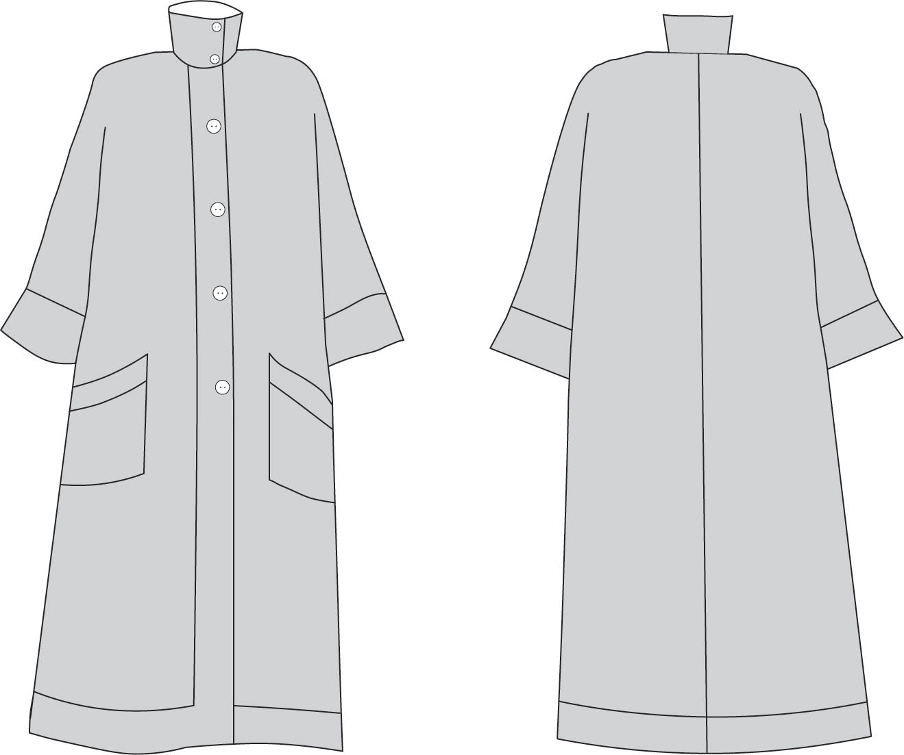 Basics Overcoat - Folkwear