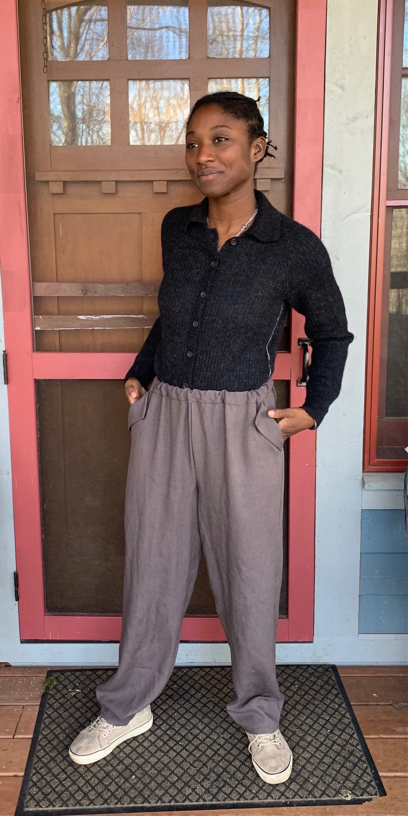 Basics Pants made into Shorts - Folkwear