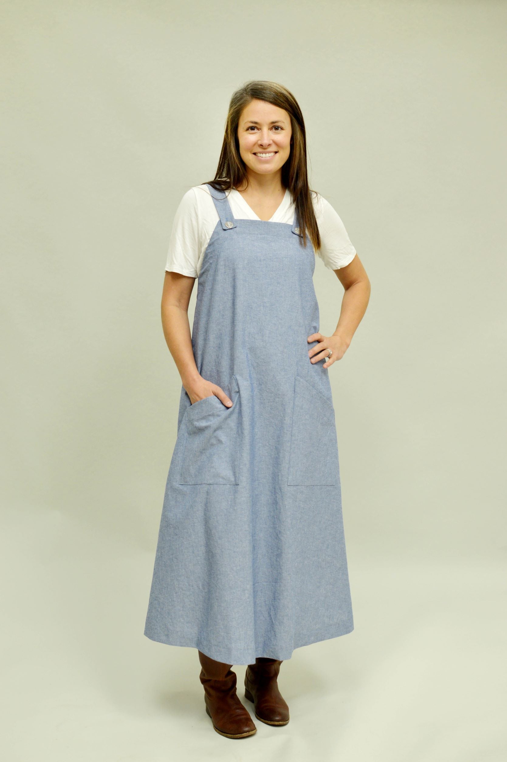 Basics Pinafore Dress