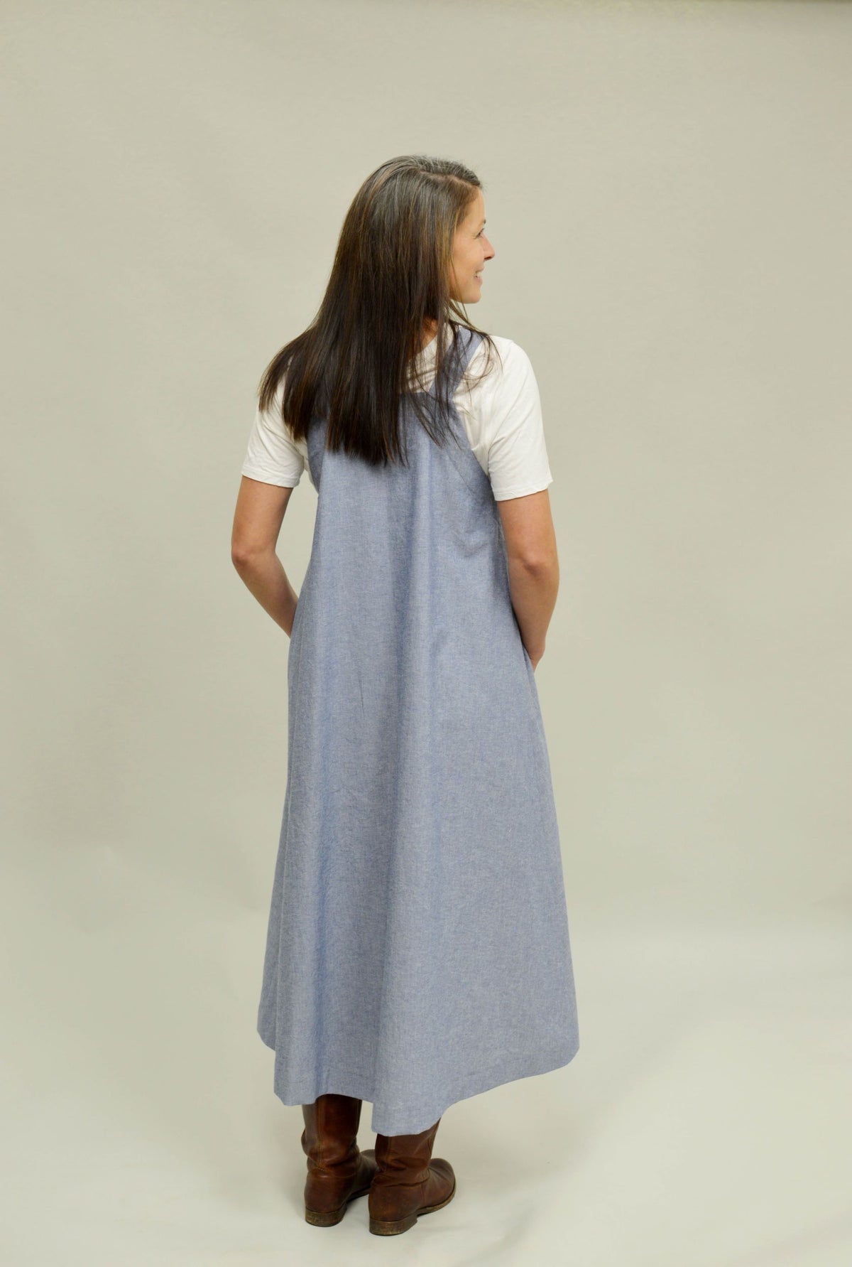 Basics Pinafore Dress Folkwear