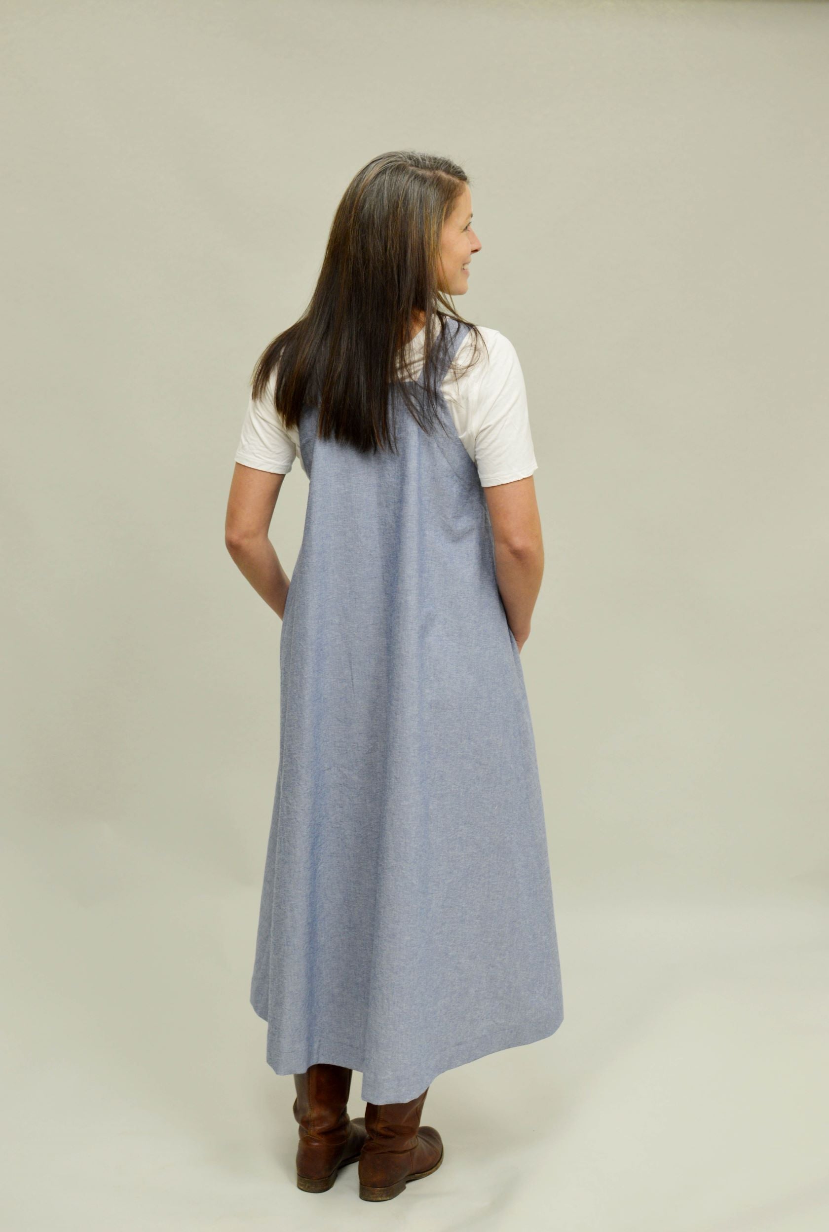 Basics Pinafore Dress - Folkwear Basics Pinafore Dress - Folkwear