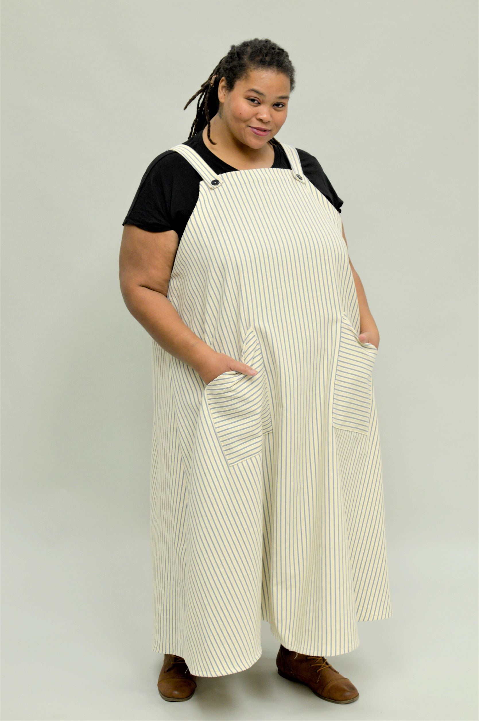 Basics Pinafore Dress - Folkwear Basics Pinafore Dress - Folkwear