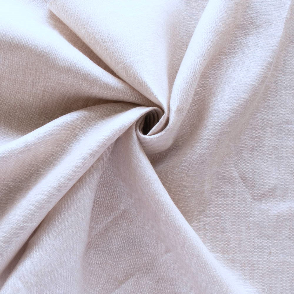 Organic Yarn-dyed Linen - Straw