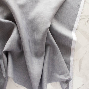 Organic Yarn-dyed Linen - Mist
